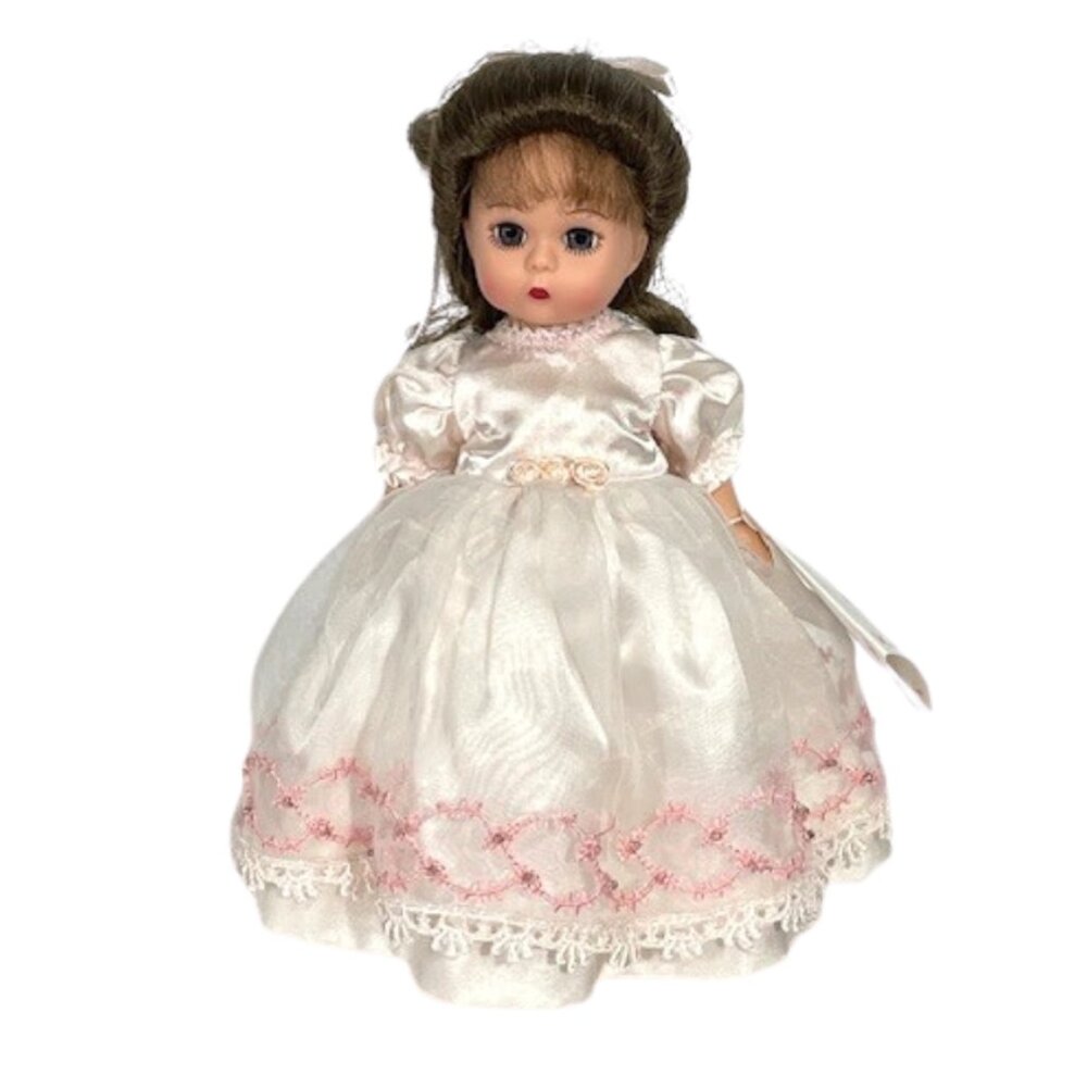 Madame Alexander restrung 8" Trellis Rose Flower Girl doll.